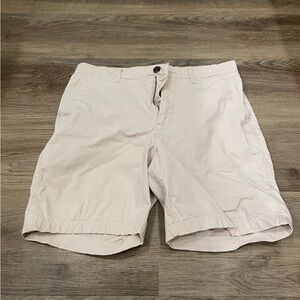 Goodfellow & Co. Pink Mid Rise Casual Chino Shorts